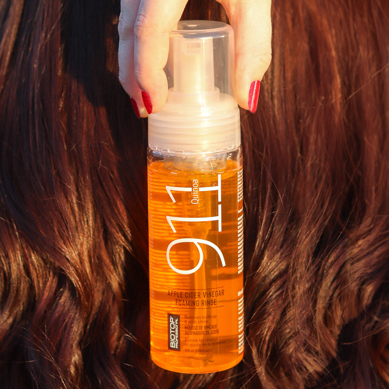 Apple Cider Vinegar Foaming Rinse