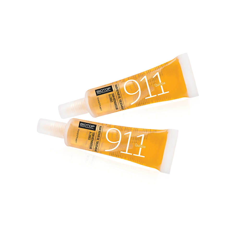 BIOTOP PROFESSIONAL 911 Quinoa Hair Repair Single Ampoule Treatment - Product Packaging