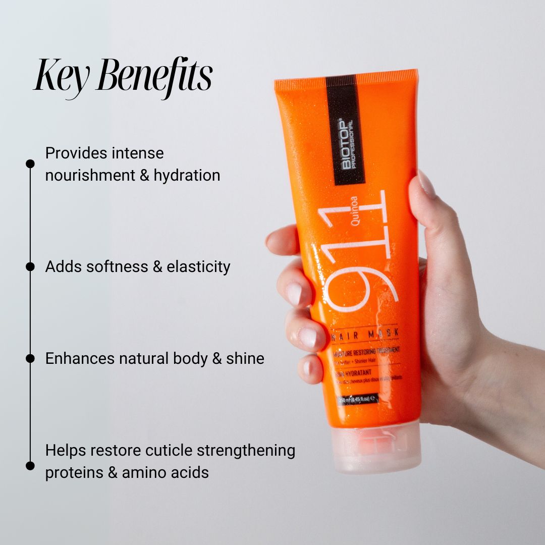 ⭐︎新品未使用⭐︎BIOTOP 911 HAIR MASK 850ml 2個セット Biotop 911 Quinoa Hair Mask 850mL – Radiant Beauty Supplies