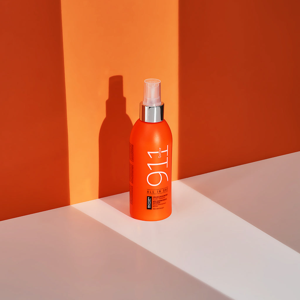 Multi-Tasking Hair Spray - Heat Protection Leave-In | BIOTOP